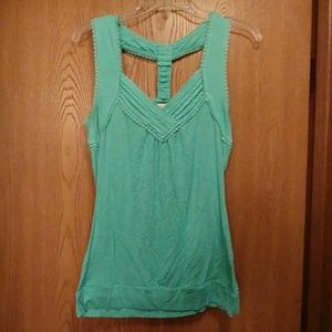 Teal summer tank